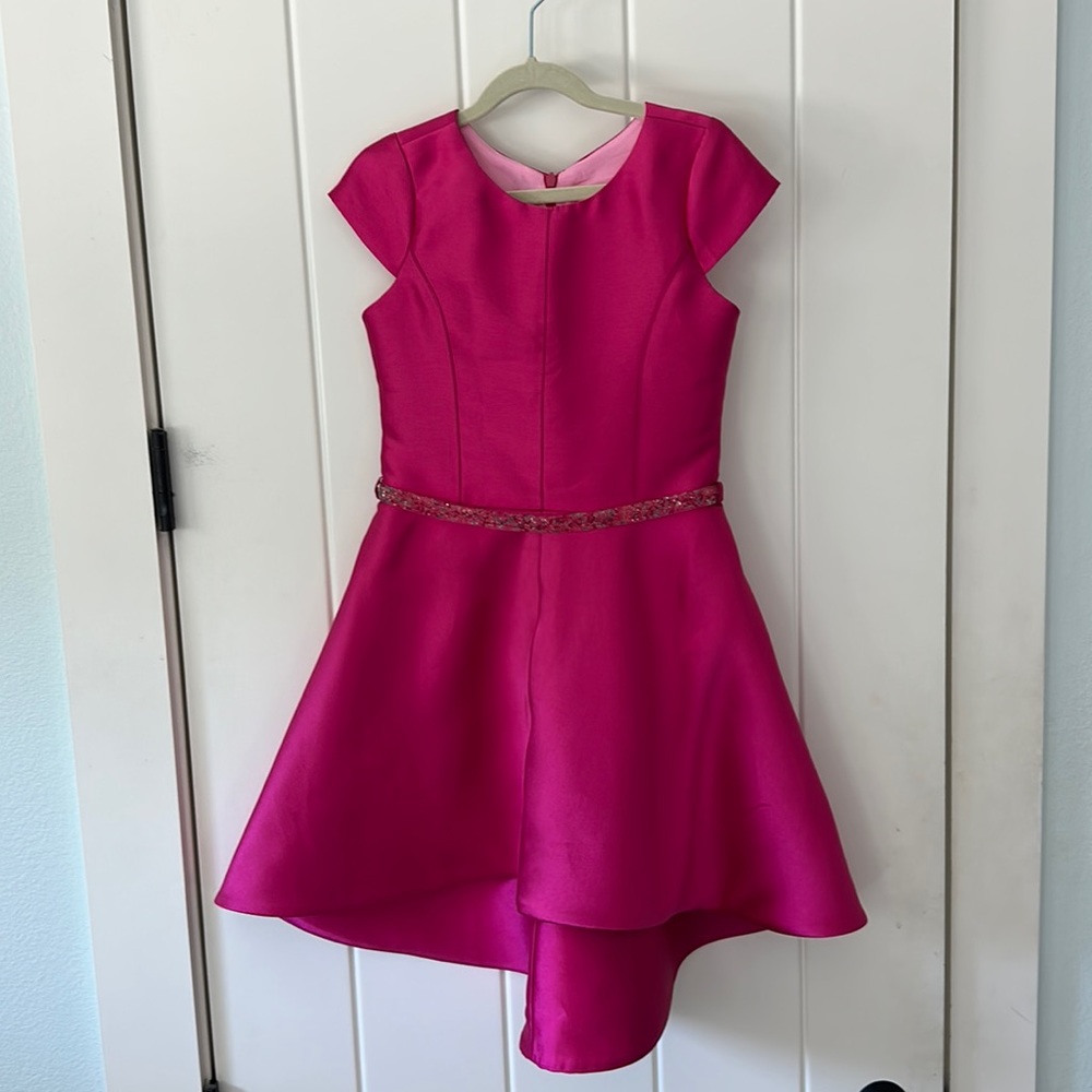 Zoe LTD Size 8 magenta Hilo girls dress NWOT